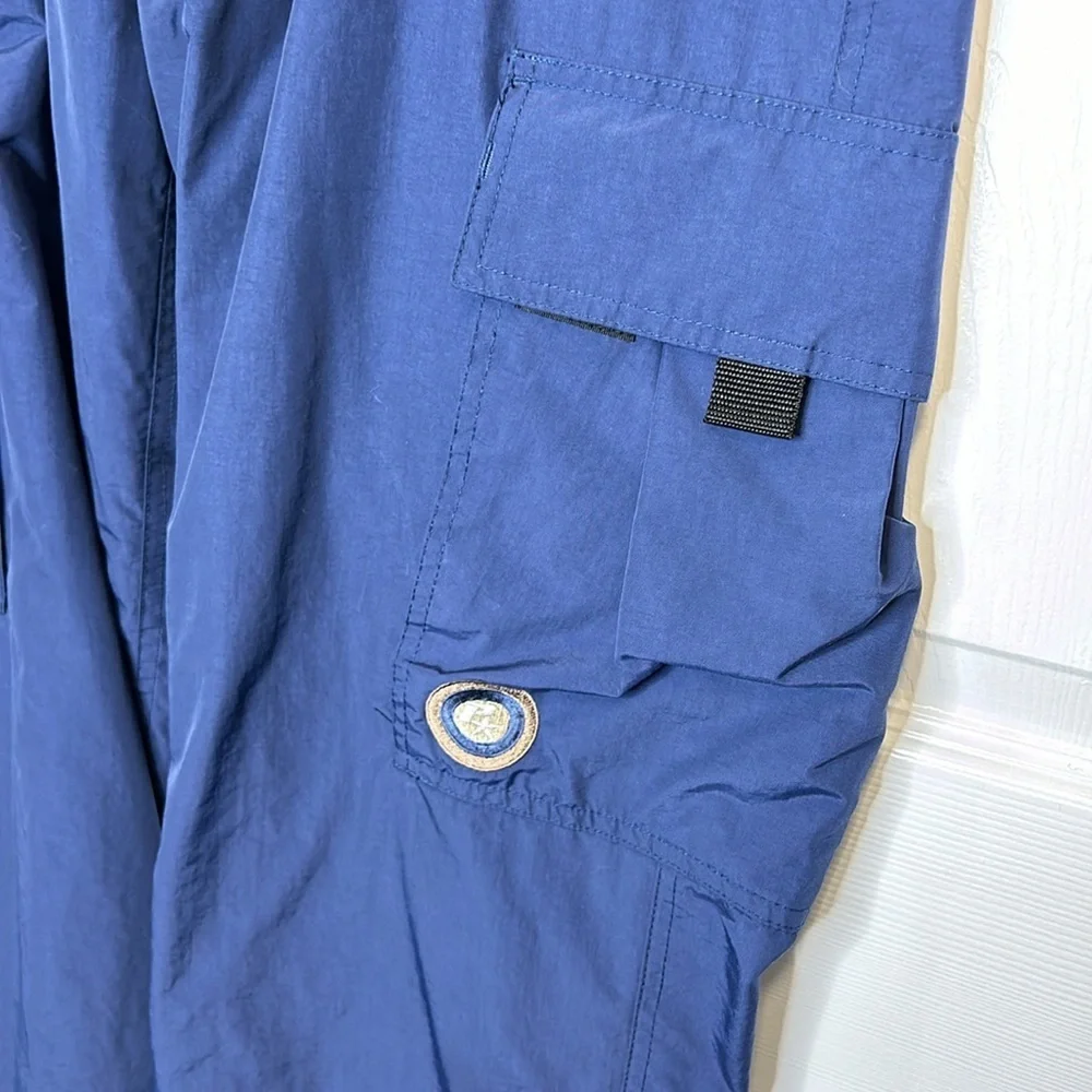 Pirate Snow/Ski Pants Men's Medium Navy Blue Snowboarding Gorpcore‎ Winter